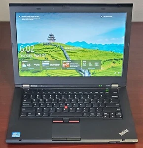 Lenovo ThinkPad T430s 14" Intel Core i5-3320M 2.60GHz, 8GB 256GB SSD, Win 10 Pro - Picture 1 of 14