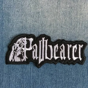 PALLBEARER shaped embroidered patch Khemmis YOB Windhand Elder Bell Witch - Picture 1 of 1