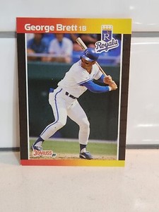 GEORGE BRETT 1989 DONRUSS #204 Kansas City Royals HOF 