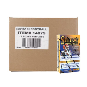 2023 Panini Select Draft Picks Football Hobby 12 Box Case