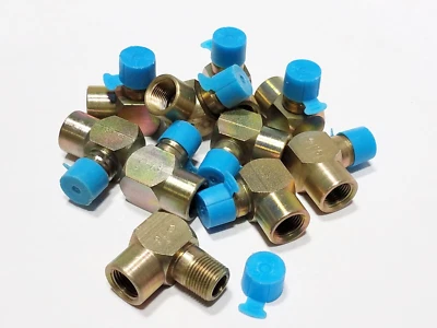 (5) WEATHERHEAD TF3409x6 3/8" Female NPT x 3/8" Male NPT 90 Degree Street Elbow - Image 1 of 4