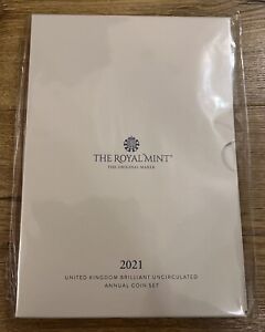 2021 – Royal Mint Brilliant Uncirculated Annual Coin Set (Sealed)
