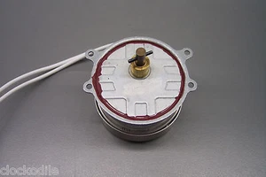 SYNCHRON MOTOR FOR ELECTRIC WOOD GEAR ENCHANTED CLOCK 1 RPM 110v - repair part - Picture 1 of 4