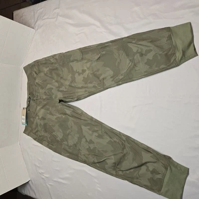 Nuevos Pantalones PrAna 14RG para Mujer Calce Recto Verde Salvia Camuflados Nylon Elastizados Nuevos con Etiquetas Foto 1 de 4