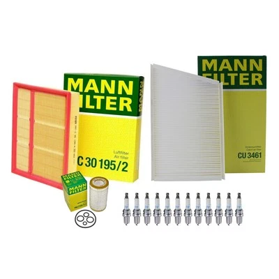 Kit de servicio de filtro de filtro Mann para Mercedes-Benz CLK320 Foto 1 de 2