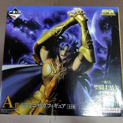 Bandai Saint Seiya Gemini Saga Mini Figure Unopened Gold Series Used - Image 1 of 4