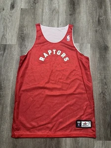 Camiseta deportiva reversible Alleson Athletic NBA Raptors para hombre talla mediana NUEVA - Imagen 1 de 5