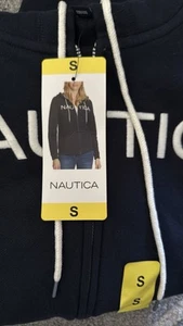 Nautica Women’s Full Zip Up Hoodie Size Small. XX - Picture 1 of 3