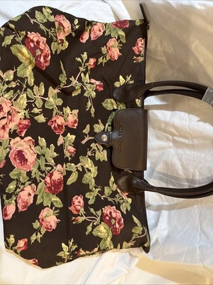 Bolso de Mano Laura Ashley Otoño Floral Lona Reutilizable Compras Viaje Boho Casa de Campo Foto 1 de 4
