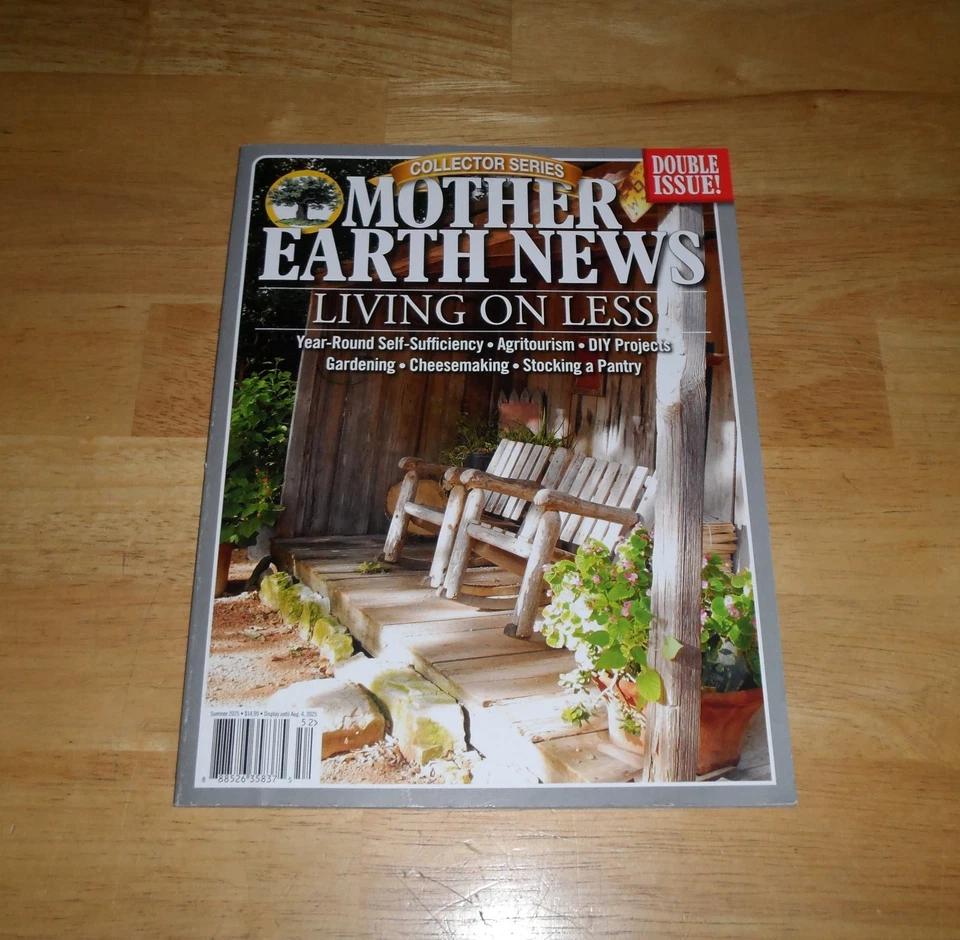 Mother Earth News Mag Organic Gardening Collector Series Double Issue SPG 2018
