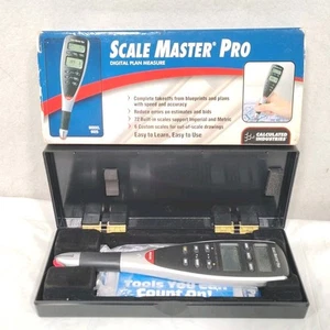 Scale Master Pro 6025 Digital Plan Measuring Tool Model Hard Case New Open Box - Picture 1 of 20