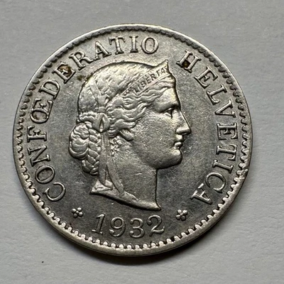 1932 Switzerland 5 Rappen - Coin #C-053 - Image 1 of 2