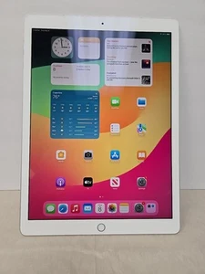 Apple iPad Pro 12.9 2nd Gen A1671 64GB Silver WIFI/Cellular Unlocked 98% Battery - Afbeelding 1 van 4