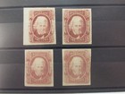 NobleSpirit (TSS) Confederate States CSA #8 2c Jackson Mint H/NG x4 = $300 CV
