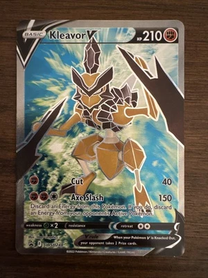 Kleavor V (Full Art) SWSH248 SWSH: Sword & Shield Promo Cards Holo - Image 1 of 4
