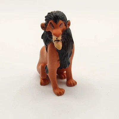 Vintage Disney Lion King Scar Figure Collectible 90s Villain Movie Toy - Image 1 of 4