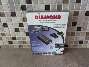DIAMOND MULTIMEDIA (BVU3500) USB 3.0 TO VGA/DVI/HDMI MULTI-DISPLAY ADAPTER - Afbeelding 1 van 6