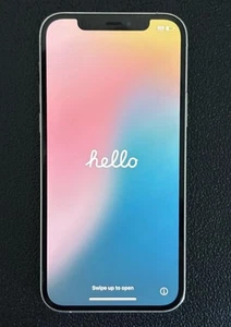 iPhone 12 Pro Silver UNLOCKED Works 128 GB Cracked Back For Parts Fast Ship - Zdjęcie 1 z 3