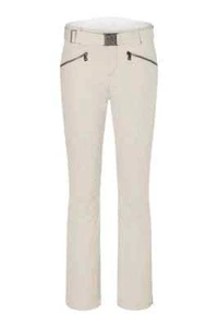 BOGNER Fraenzi Ski Pants Eggshell Off-White 20K Waterproof Womens L 12 $790 - Picture 1 of 8