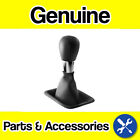 Genuine Volvo S80 (07-) Leather Gear Shift Knob (Col: Charcoal Fit: M66 6 Speed)