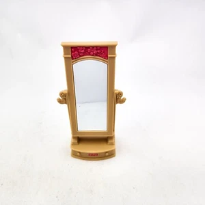 Fisher Price Loving Family Dollhouse Furniture Bedroom Tall Mirror Replacement - Picture 1 of 6