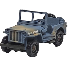 Solido France WILLYS JEEP Military Army Vehicle 1:43 Scale Scenery Cased 07-82 - Picture 1 of 15