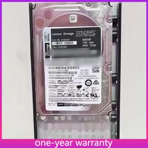 New Lenovo Storage 01DC429 01DC427 600GB 10K 2.5" SAS Hard Drive HDD - Picture 1 of 2