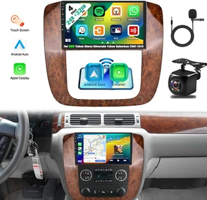 Navegación GPS para GMC Yukon Chevy Tahoe Suburban coche estéreo Android 13 radio Carplay - Imagen 1 de 22