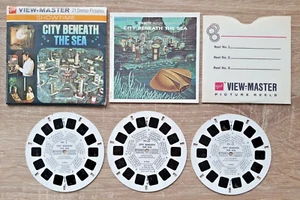 CITY BENEATH THE SEA 1971 VIEWMASTER ROLLEN SET B496 SELTEN KOMPLETT P985 - Bild 1 von 10