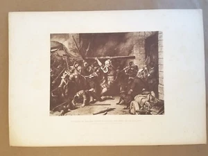 Chefs-D'Oeuvre D'art Print / Storming Of he Red Tower ( Munich ) Smith Of Kochel - Picture 1 of 6