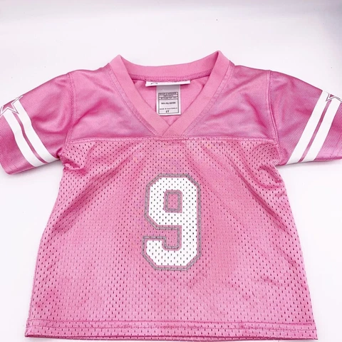 Dallas Cowboys Authentic Official Jersey Pink Romo 9 Toddler 2T Cover