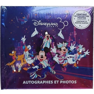Libro de autógrafos con fotos del 30 aniversario de Disneyland París Mickey Mouse parques de Disney - Imagen 1 de 9