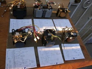 1 piece tube preamp power transformer great worked condition. w/tested. u.s.a - Picture 1 of 12