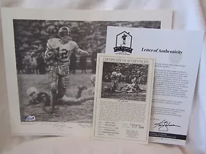 Ken Stabler Bama Autografo "Corri nel Fango" 13x16 Prova d'Artista - Stabler LOA - Foto 1 di 12