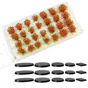 One Pack Rose Flower Cluster Model Bases Model Railway Diorama Scenery PJ24YJ - Imagen 1 de 9