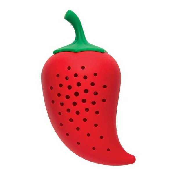 Creative Chili Spice Spice Filter Stew Soup Silicone Tea Infuser Filter T.KN Photo Related