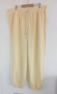 Lou & grau gelb flauschige Fleece Weekend Jogginghose Größe 2XL - Bild 1 von 7