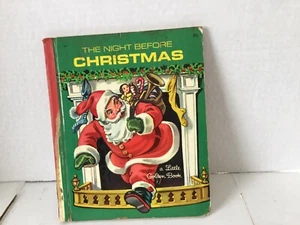 "Seltenes kleines goldenes Buch von 1949 ""DIE NACHT VOR WEIHNACHTEN" - Bild 1 von 16
