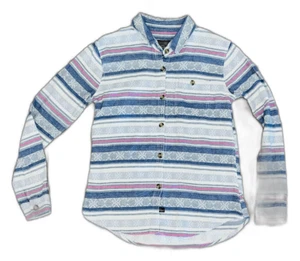 Rails Women’s Button Up Shirt Long Sleeve Striped Western Casual Top Size XS - Picture 1 of 6