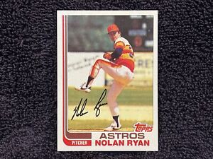 VINTAGE 1982 Topps #90 Nolan Ryan Card, Houston Astros, NMMT BEAUTY!!