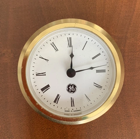Vintage General Electric Battery Desk Clock Cover