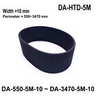 Timing Belts DA-HTD-5M Width=10 mm Perimeter=550~3470mm Double-sided teeth Belts