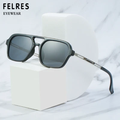 Men Women Square Sunglasses Outdoor Driving Classic Glasses UV Protection Hot - Image 1 of 4