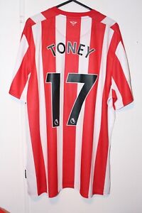 Brentford FC 2021 Home shirt with Toney 17 nameset. XL. BNWT