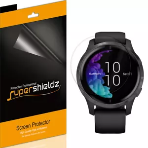 3X Supershieldz Clear Full Coverage Screen Protector for Garmin Venu - Picture 1 of 2