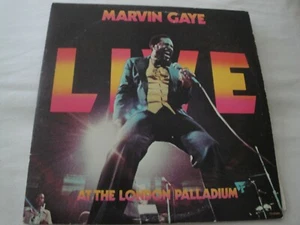 Marvin Gaye Live at the London Palladium DOUBLE VINYL ALBUM 1977 MOTOWN'S TAMLA  - Picture 1 of 2