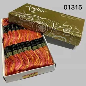 Set of 25 Anchor Stranded Cotton Thread Hand Embroidery Stitch Thread Shade 1315 - Picture 1 of 3