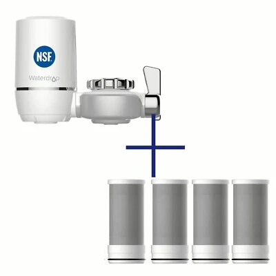 Waterdrop Faucet Water Filter with Extra 4 Filters(1 Filter Included) - Image 1 of 4