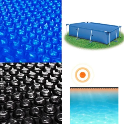 Pool Solarfolie Grössenauswahl Solar-Poolabdeckung Solarplane Poolheizung - Bild 1 von 4