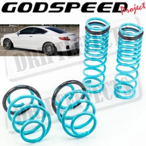 FOR HONDA ACCORD 2013-17 GODSPEED TRACTION-S LOWERING COIL SPRINGS SUSPENSION - Afbeelding 1 van 5